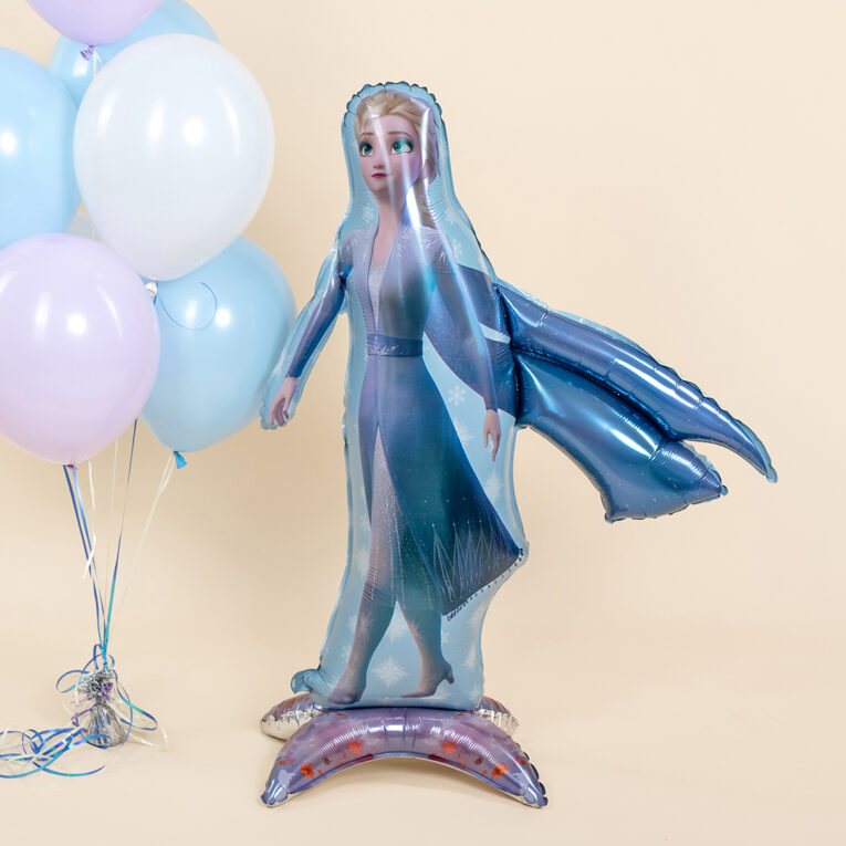 3D Balon Frozen Elsa Figürlü Folyo Balon