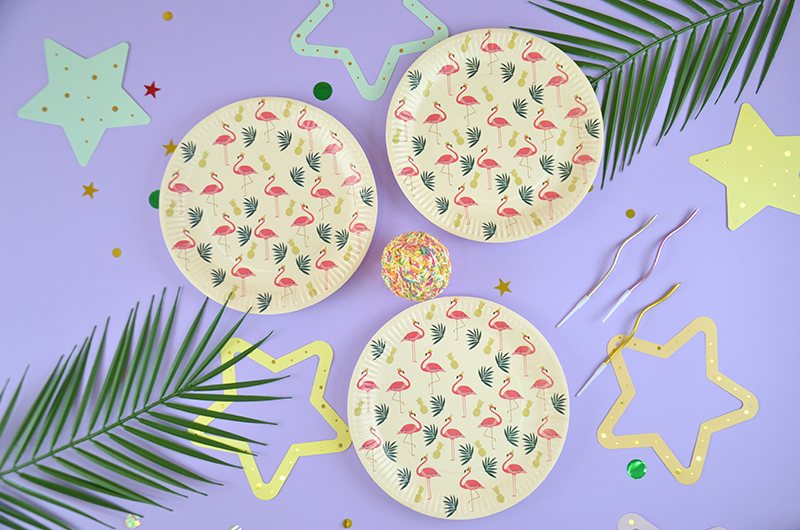 Ananas Flamingo Tabaklar