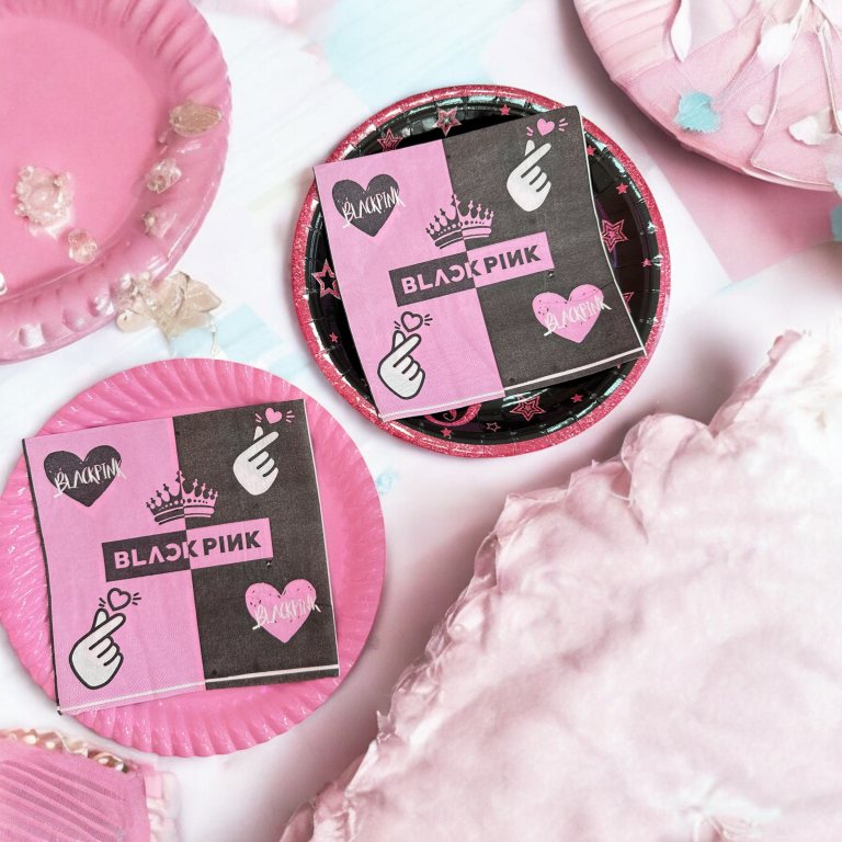 Black Pink Peçete