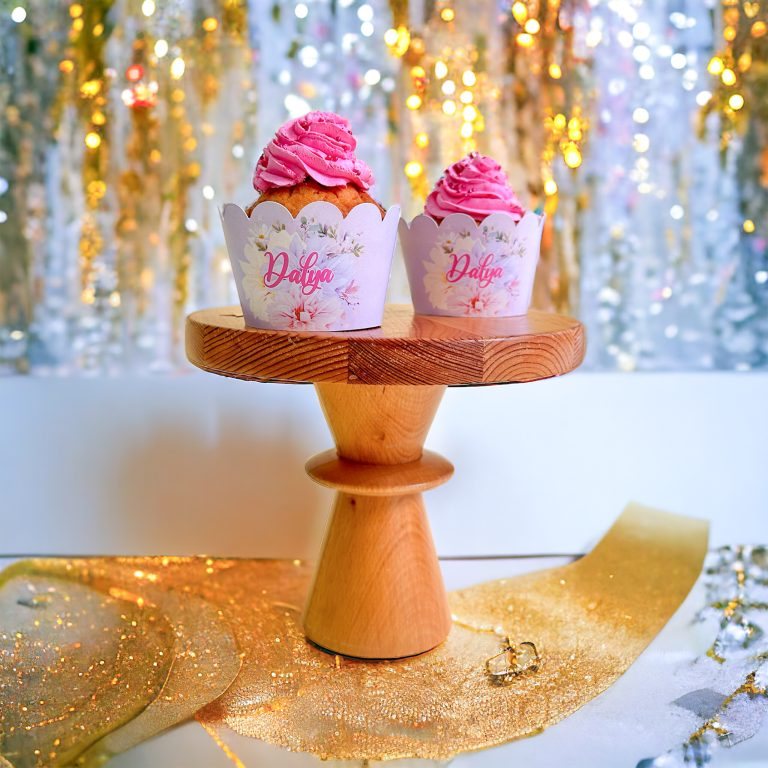 Flowers Cupcake Sargıları
