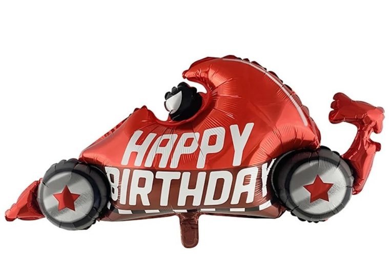 Formula Araba Şeklinde Folyo Balon