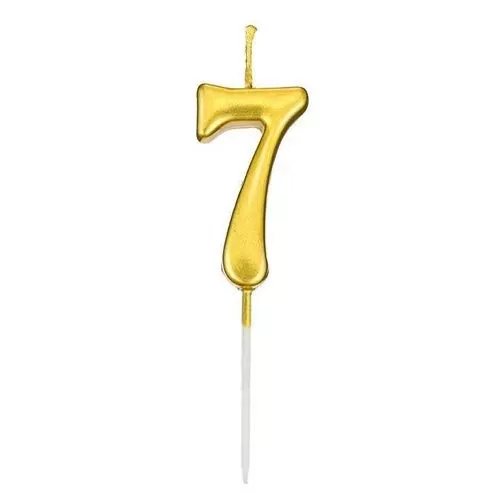 Gold rakam (7) mum