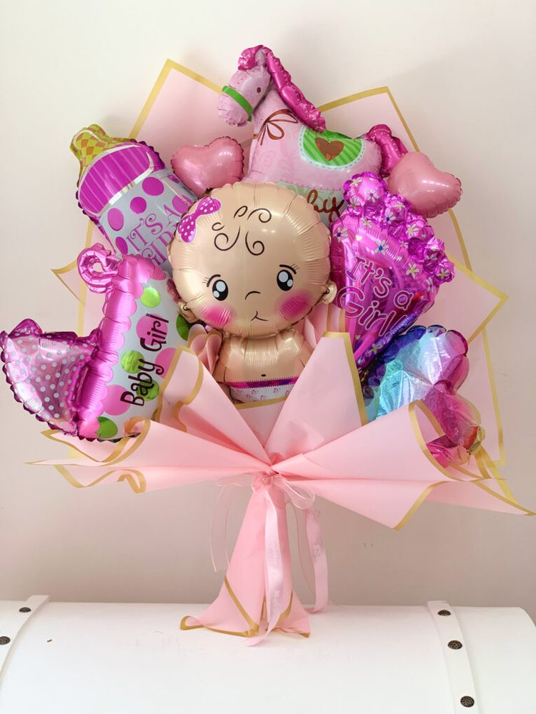 It’s a Girl Balon Buketi – Kız Bebek Hoş Geldin