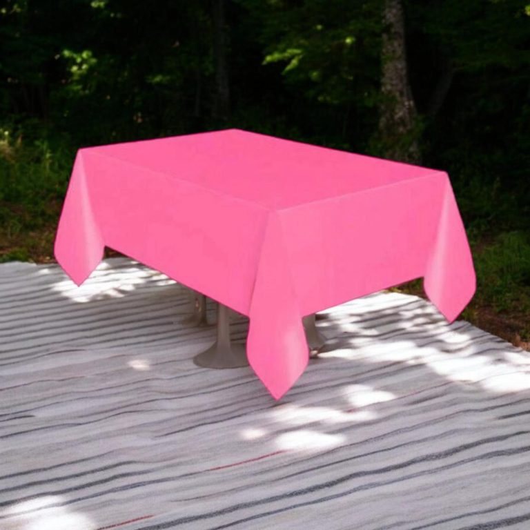 Kullan At Şeker Pembe Masa Örtüsü