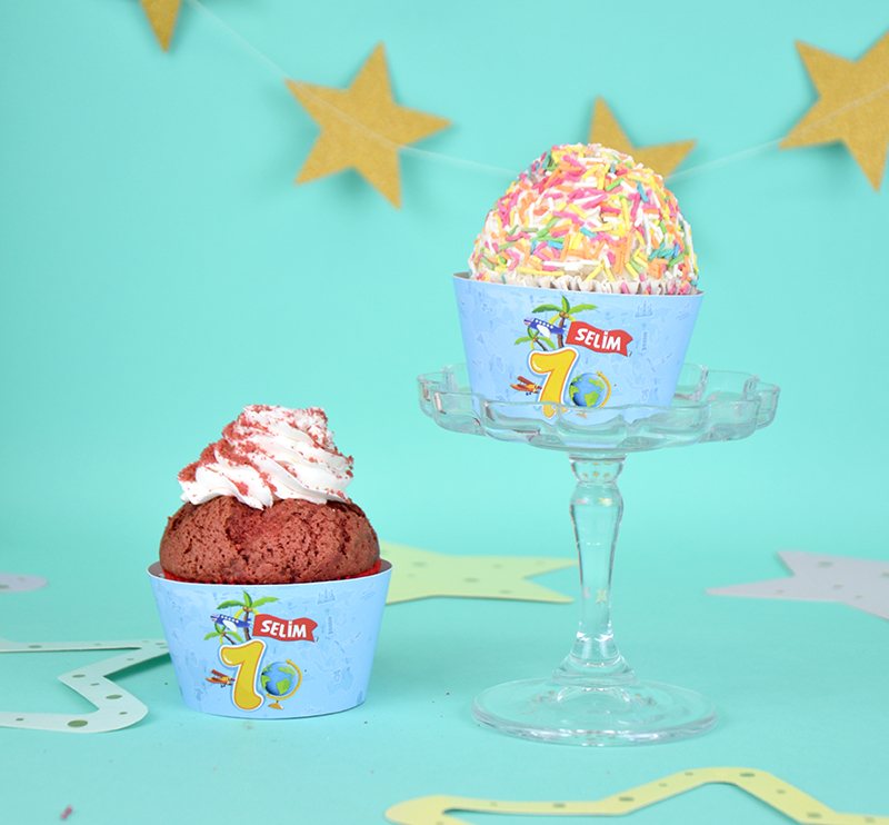 Let’s Adventure Cupcake Sargıları