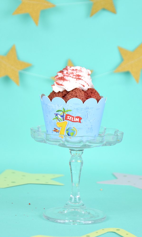 Let’s Adventure Cupcake Sargıları