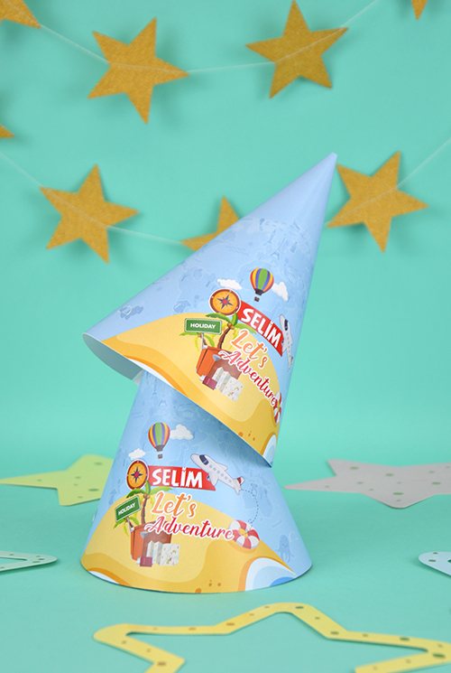 Let’s Adventure Parti Şapkaları