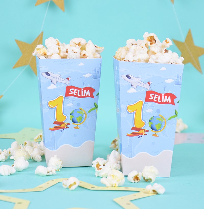 Let’s Adventure Popcorn Kutuları