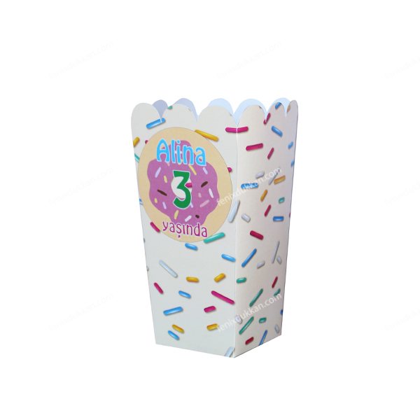 Let’s Donut Popcorn Kutuları