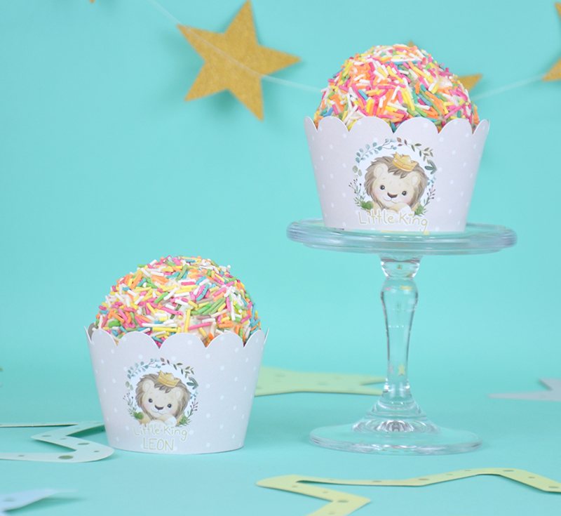 Little King Cupcake Sargıları