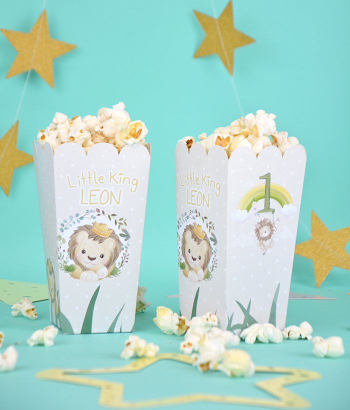 Little King Popcorn Kutuları