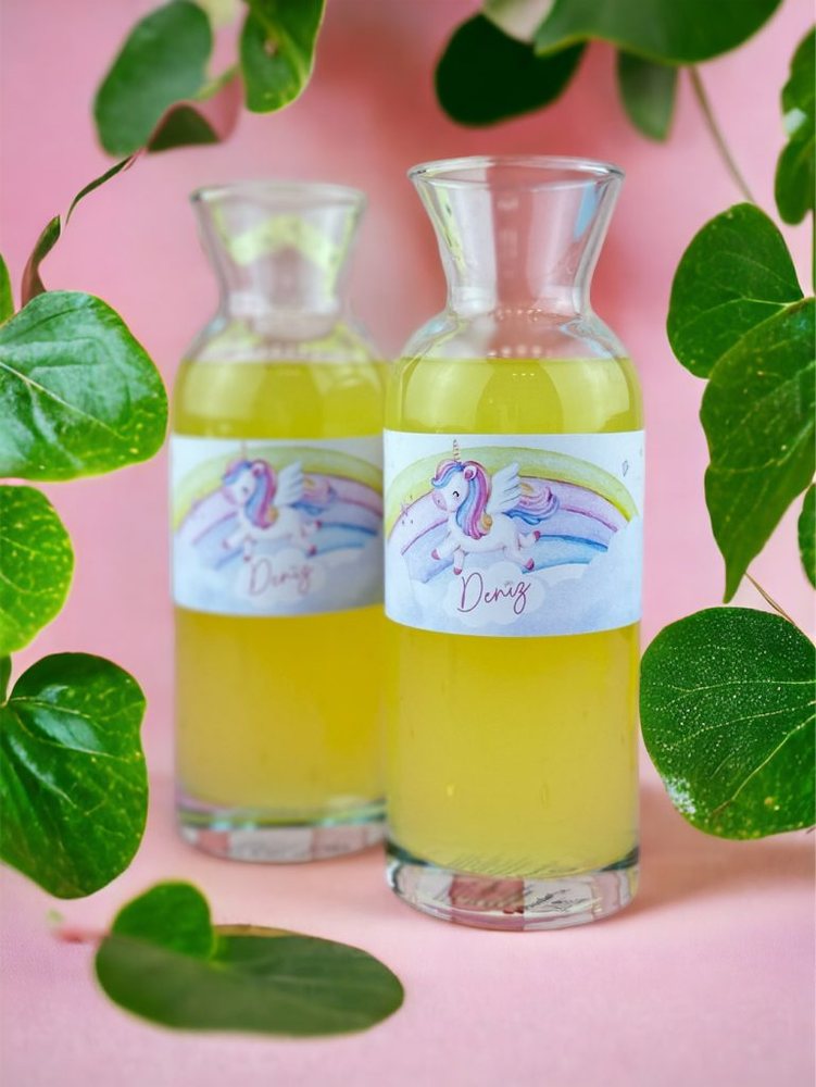 Little Unicorn Su/Limonata Etiketler