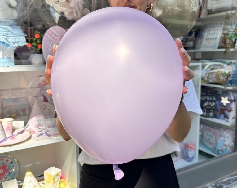 Makaron Lila Rengi Lateks Balon