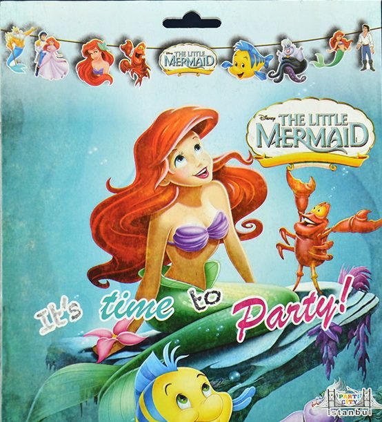 Mermaid Figürlü Bayraklar