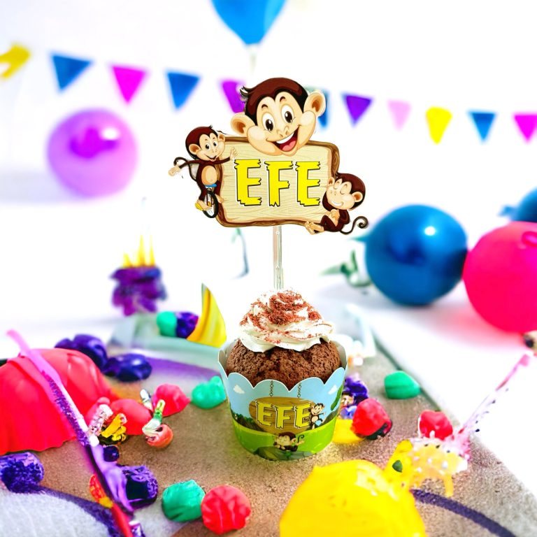 Monkeys Cupcake Sargılar