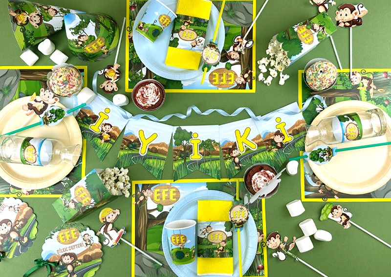Monkeys Party Box