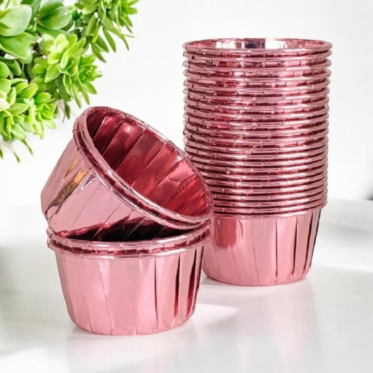 Rose Gold Cupcake Kek Kapsülü