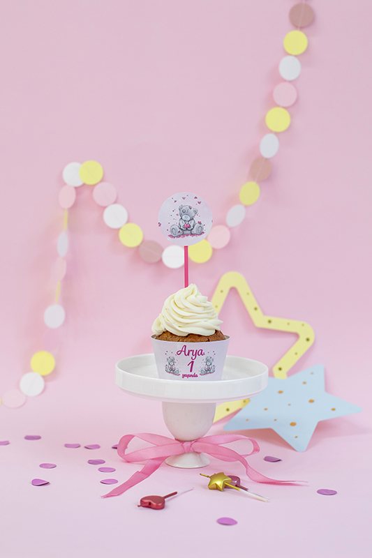 Sweet Teddy Bear Cupcake Sargılar
