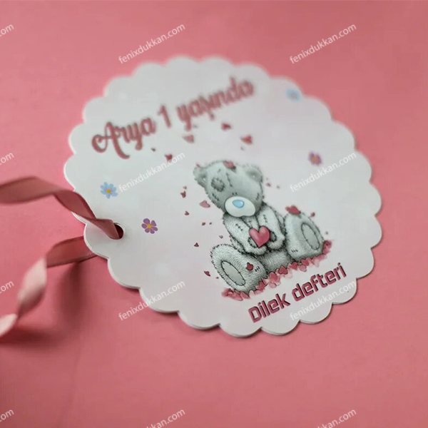 Sweet Teddy Bear Dilek Defteri