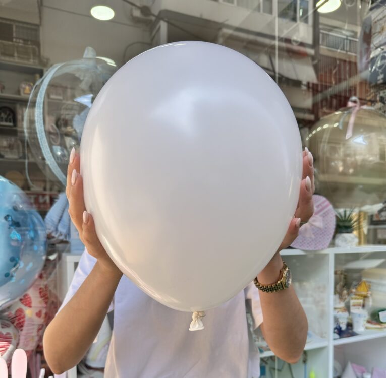 White Lateks Balon