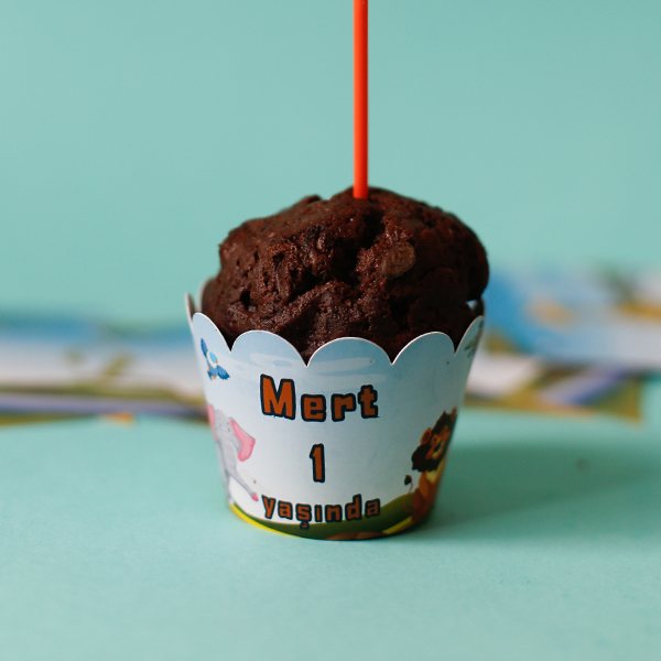 Wild Safari Cupcake Sargıları
