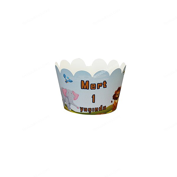 Wild Safari Cupcake Sargıları