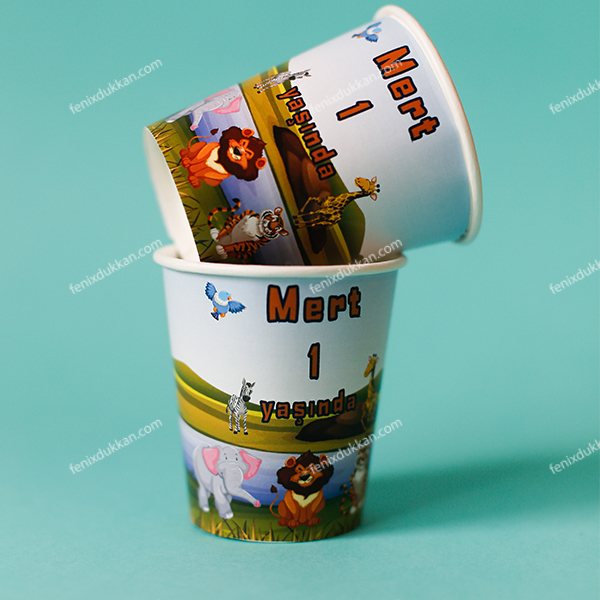 Wild Safari Parti Bardaklar