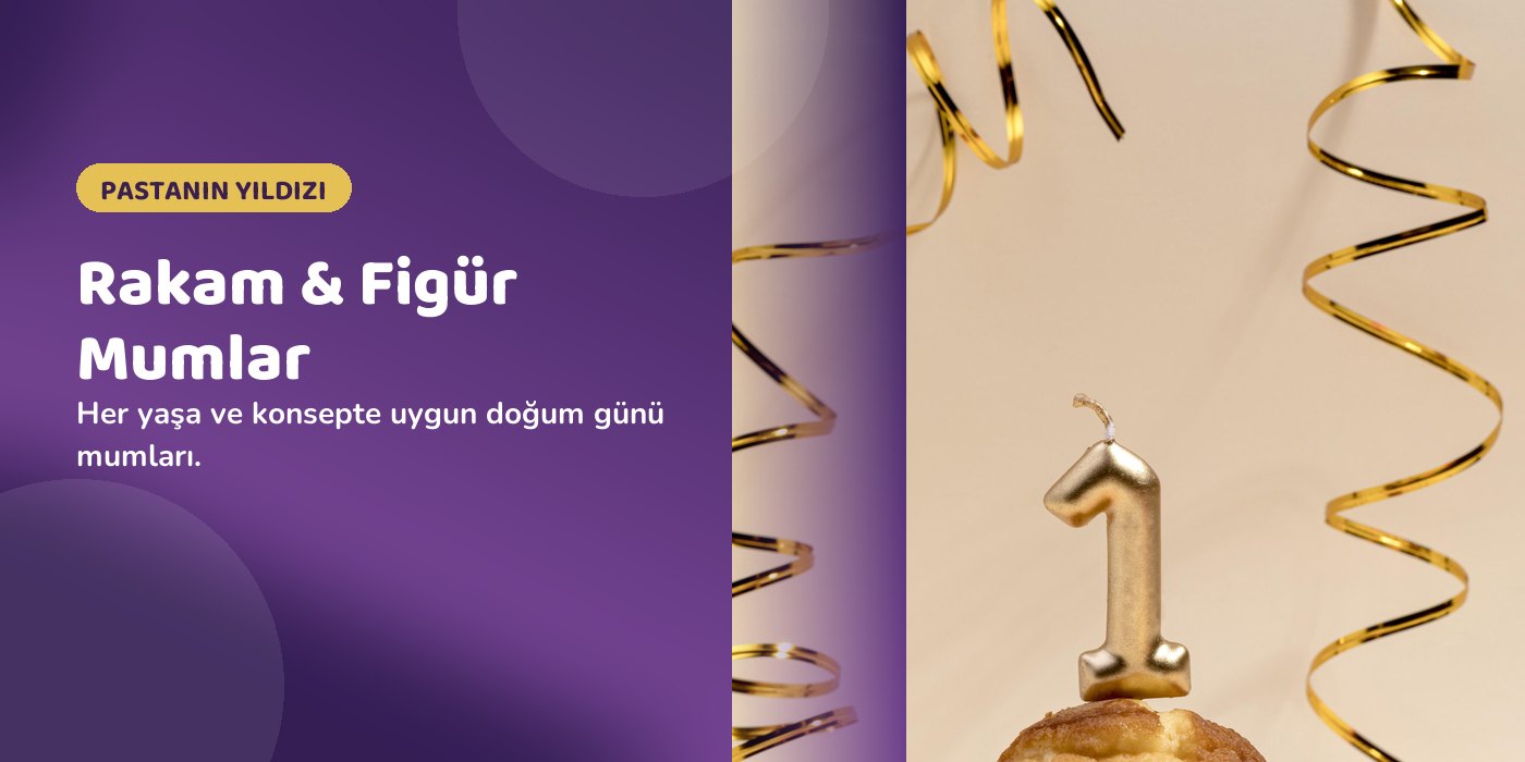 Rakam & Figür Mumlar